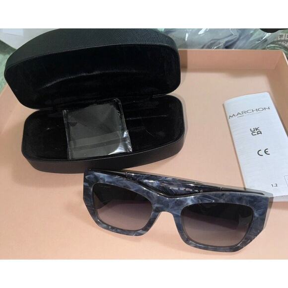 Salvatore Ferragamo SF1045S Black Sunglasses 54mm 20mm 140mm - 028 #3 - Picture 1 of 8